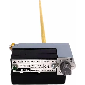 Termostat TH 169, 60°C - 120°C čidlo l=330mm