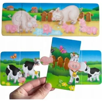 Desková hra pro děti, velké puzzle pro děti, puzzle pro dívky, puzzle , vzdělávací puzzle , logické puzzle , latki, latki Adamigo