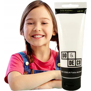 Vodová barva Akrylové barvy DO&DECO 1 ks x 120 ml