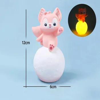 Noční světlo Anime noční světlo s měsíční lampou kawaii | dětská dekorace - ling na zuo zi