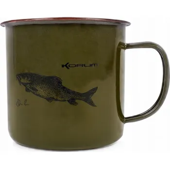 Korum Hrnek 330 ml Classic Enamel Mug Barbel