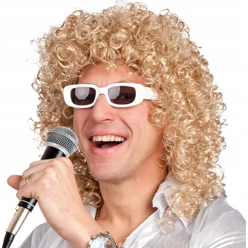 Karnevalová paruka Boland paruka polodlouhé blond kudrnaté vlasy