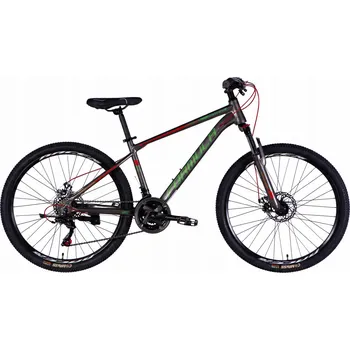 Horské kolo Horské kolo MTB Formula MOTION DD s volnoběžkou, rám 16 palců, kola 26", šedé