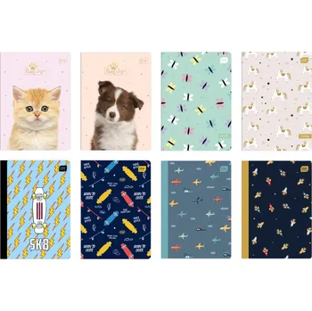 Sešit linkovaný A5 školní potřeby pro děti Interdruk 16 listů