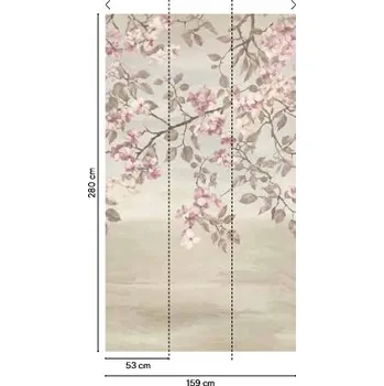 Fototapeta Vinylová tapeta na vliesu fototapeta květ třešně výška 2,80 m