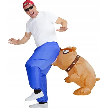 Widmann Nafukovací vtipný kostým Muž se psem