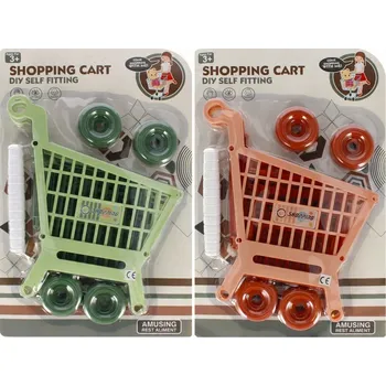 OBCHODNÍ Vozík s Příslušenstvím NÁKUPY Hračka pro Děti MIX Mega Creative