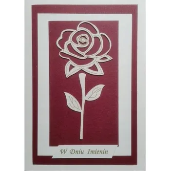 PAPIRUS-KARTKI PŘÁNÍ K SVÁTKU C6 s OBÁLKOU a zdobením