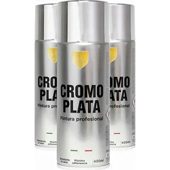 Barva ve spreji Chrom ve spreji 400ml 1 Ks