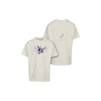 Pánské oblečení Triko Mister Tee Vive la Liberte - krémové, L