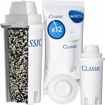vodní filtr Filtrační vložka do konvice na vodu Brita Classic Filtr 150l 12 Ks