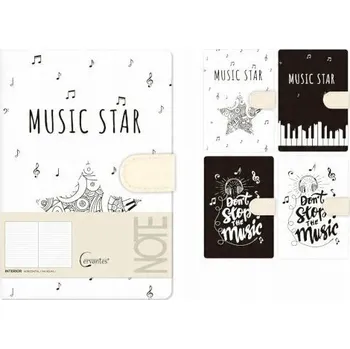 Blok Blok A5 s Uzávěrem Kancelářský Notes ŠKOLNÍ Sešit DENÍK pro Dívky