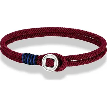 Náramek Minimalistický náramek pro páry | párový náramek, námořní náramek - Víno , 23 cm