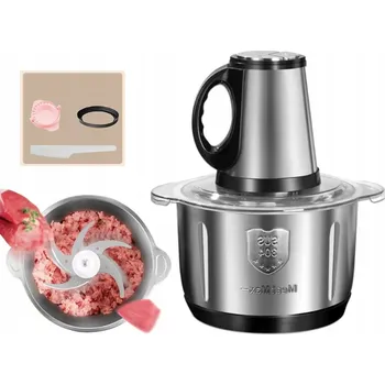Kuchyňský mlýnek Mlýnek na maso 5L, elektrický sekáček na maso z nerezové oceli