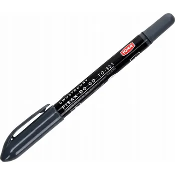 Oboustranný černý fix Toma 20 ks