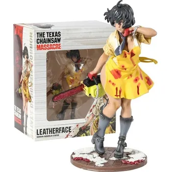 Horror sběratelská soška | figurka dekorace - Leatherface krabice