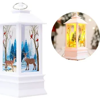 Vánoční dekorace Vánoční lucerna a světelná dekorace | ozdoby - Styl E 1 ks