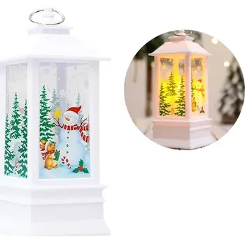 Vánoční dekorace Vánoční lucerna a světelná dekorace | ozdoby - Styl D 1 ks