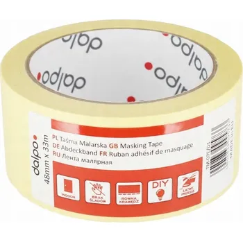 Lepicí páska Maskovací páska 48mm x 33m MEMO TM-07E/D1 LEPICÍ PÁSKY malířská sada Mega