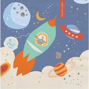 Prostěradlo Papírový ubrousek čtvercový 33 cm x 33 cm