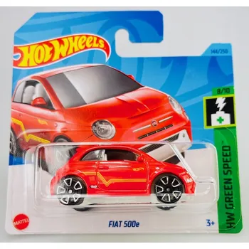 autíčko HOT WHEELS 2023 FIAT 500E HKK24 144/250 HW GREEN SPEED 8/10