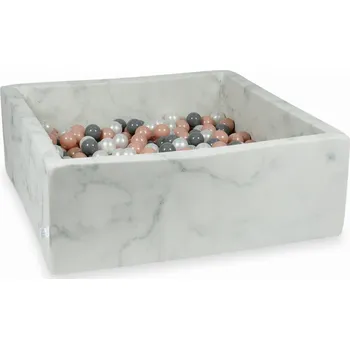 Dětský bazének Suchý bazén s míčky Mimii Mramor 110 x 110 cm