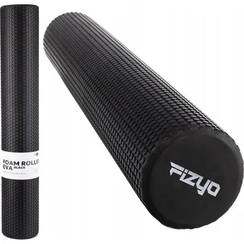 Pěnový válec Válec s výstupky Fizyo 90 cm x 15 cm černý