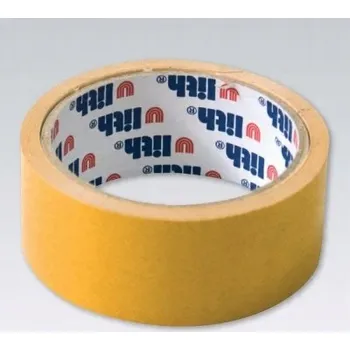 Lepicí páska STARPAK Oboustranná lepicí páska 50mm x 10m Ulith ŽLUTÁ Ideální do kanceláře UNIVERZÁLNÍ