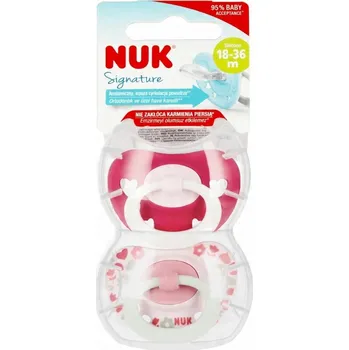 dudlíky Anatomický silikonový Dudlík NUK 18 měsíců +