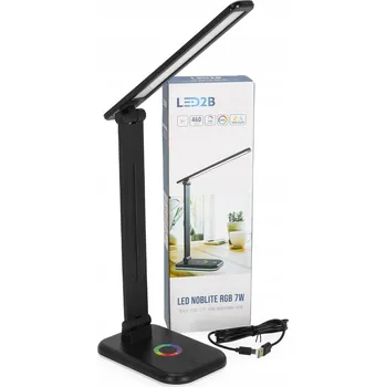 Lampička LED stolní lampička 7W RGB USB stmívatelná 3CCT noční podsvícení