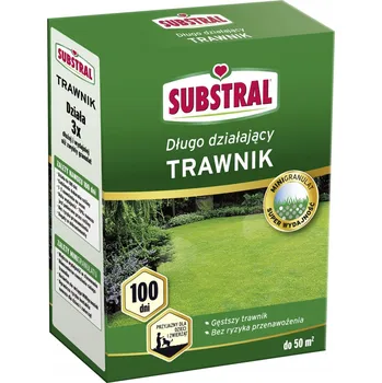 Hnojivo Substral Hnojivo na trávník s dlouhodobým účinkem 100 dní 1 kg