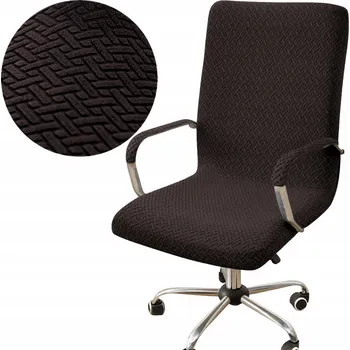 Potah na křeslo Domidekor hnědý