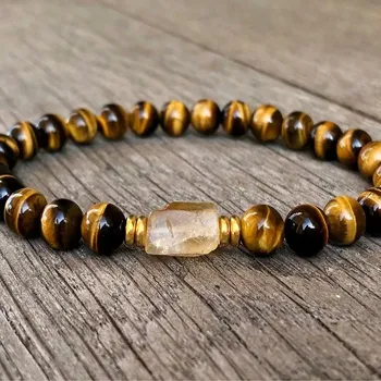 Šperk Energetický náramek z přírodních minerálů | náramek, šperk - A12