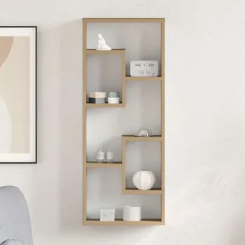 police vidaXL Nástěnná police 36x16x90 cm [803017] Barva: dub artisan