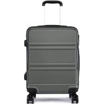 Kono Kabinové zavazadlo na kolečkách - šedá - 44L