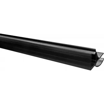 Rea Spodní těsnění sprchového koutu, 6-8mm, černá REA-K9938