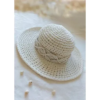 Pokrývka hlavy Návod na háčkovaný klobouk