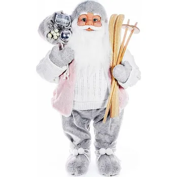 Vánoční dekorace Dekorace MagicHome Santa růžový, 60cm