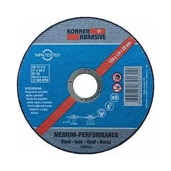 Řezný kotouč Kotouč KONNER D603 115x1,0x22mm, Metal