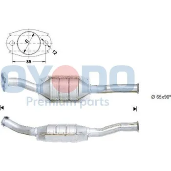 Katalyzátor Katalyzátor OYODO 10N0093-OYO