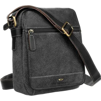 Kabelka Pánské crossbody Peterson PTN 663-SCC černá + doprava zdarma