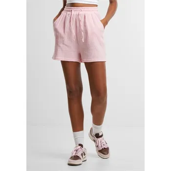 Ladies Musselin Shorts - blushedrose 3XL