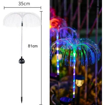 Zahradní dekorace Solární medúzové osvětlení na zahradu | zahradní dekorace - Barva a barva