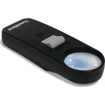 Lupa LEUCHTTURM LED KAPESNÍ LUPA ZVĚTŠENÍ 7X