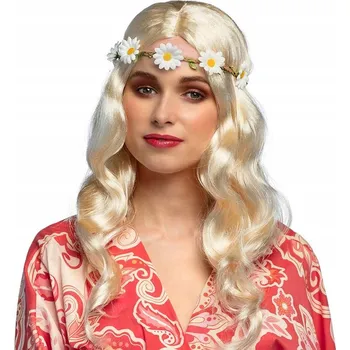 Karnevalová paruka Boland paruka dlouhé blond kudrnaté vlasy