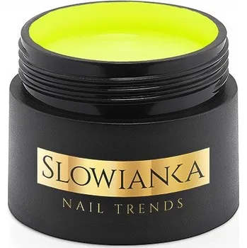 Lak na nehty Mléčný neonový gel Lemon Slowianka Nail Trends 15 g
