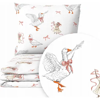 Povlečení Sada povlečení Čtyři Sloni 100 x 135 cm, vícebarevné