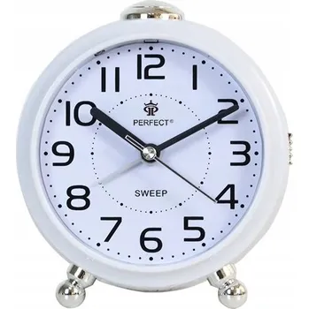Hodiny Křemíkový budík PERFECT 08902 HODINY ALARM SNOOZE tichý chod