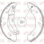 Brzdové pakny (čelisti) REMSA 4107.00