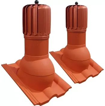 Jokl ROTOX - R Střešní větrací komínek s turbínou pr. 150 mm, cihlová